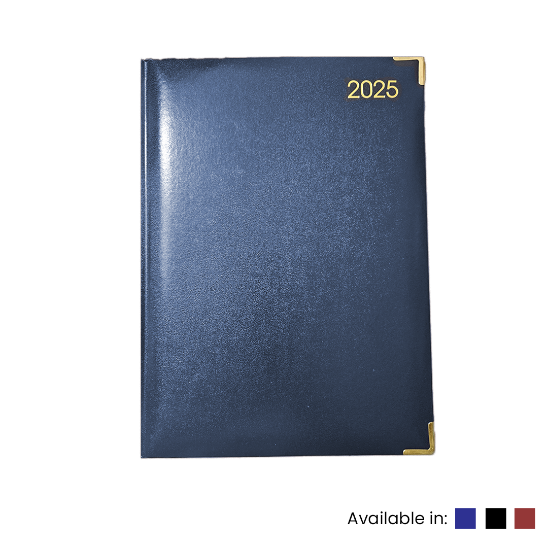 DIARY 2025 A5 ONE DAY PAGE - BLUE